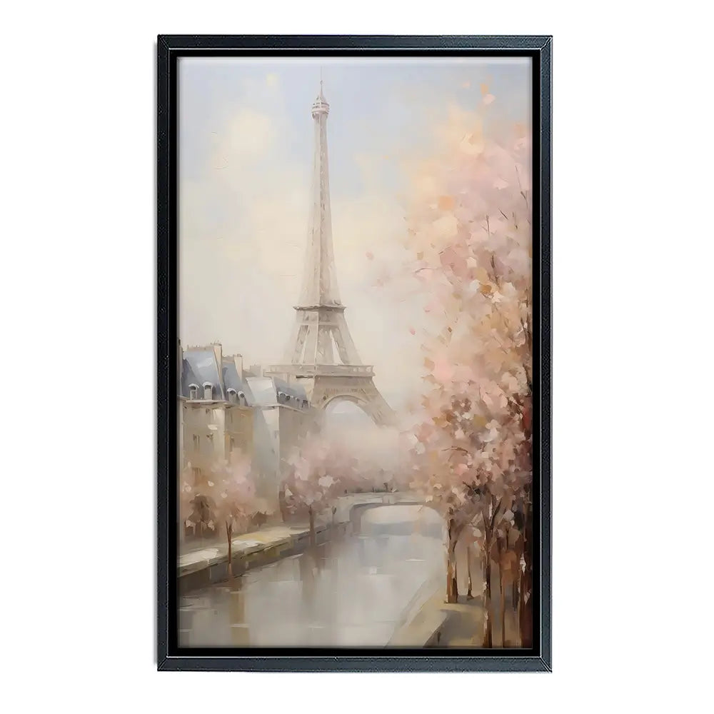 Eiffel Tower Pastels Canvas Print Eiffel Tower Pastels Canvas Print wall art product Arlington Prints - Independent