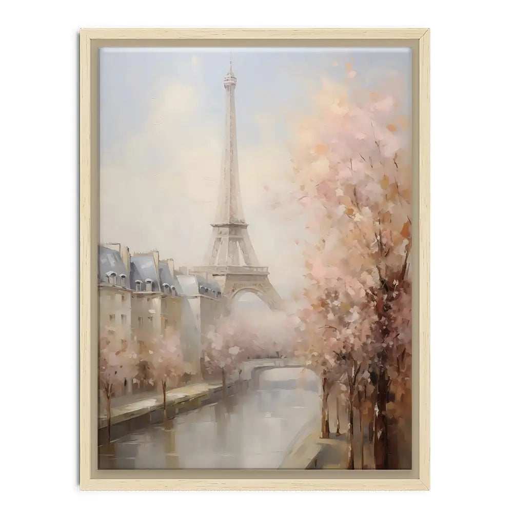 Eiffel Tower Pastels Canvas Print Eiffel Tower Pastels Canvas Print wall art product Arlington Prints - Independent