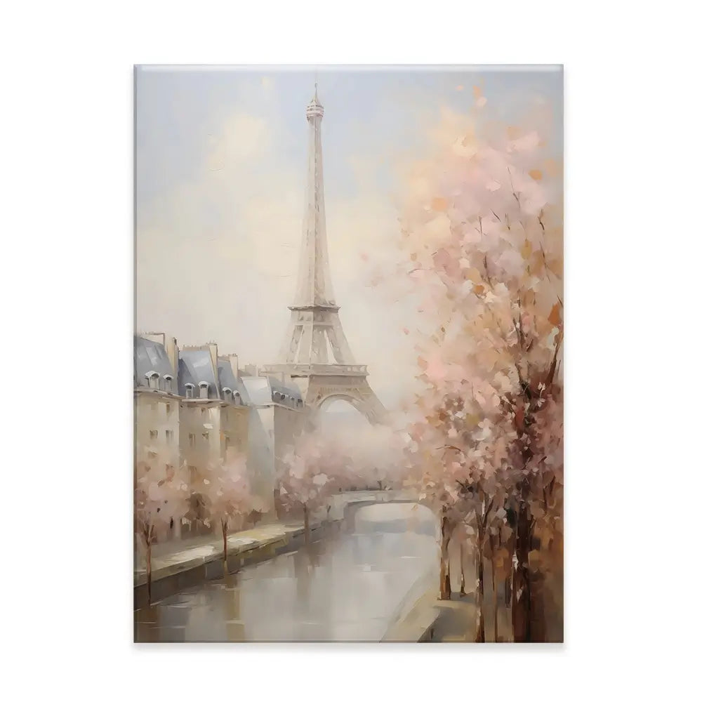 Eiffel Tower Pastels Canvas Print Eiffel Tower Pastels Canvas Print wall art product Arlington Prints - Independent