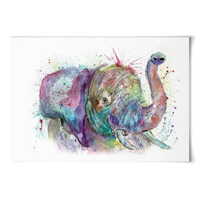 Ele The Elephant Art Print Ele The Elephant Art Print wall art product Jamie Taylor