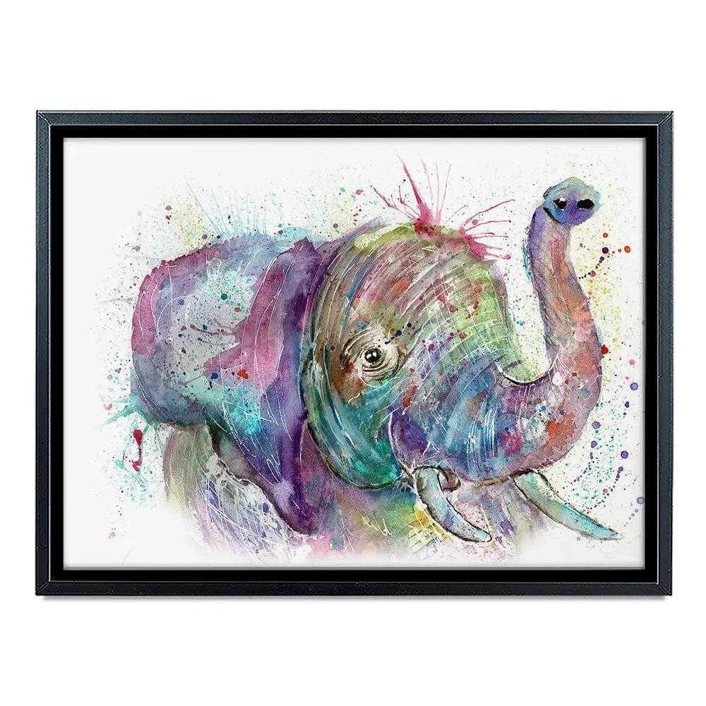 Ele The Elephant Canvas Print Ele The Elephant Canvas Print wall art product Jamie Taylor
