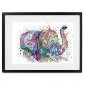 Ele The Elephant Framed Art Print Ele The Elephant Framed Art Print wall art product Jamie Taylor