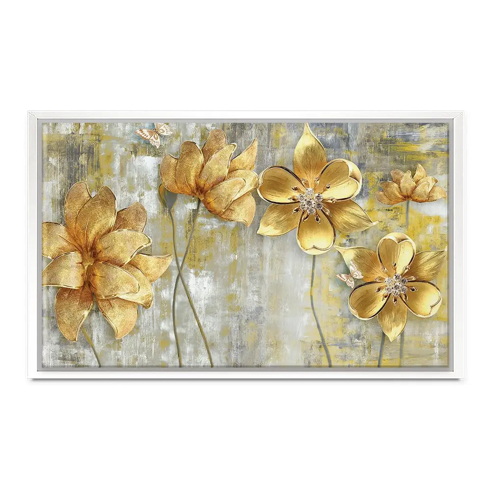 Elegant Florals Canvas Print Elegant Florals Canvas Print wall art product Tim Kats / Shutterstock