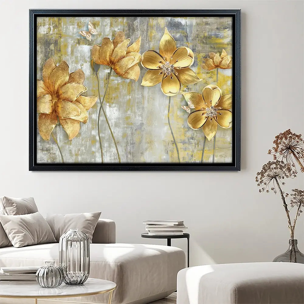 Elegant Florals Canvas Print Elegant Florals Canvas Print wall art product Tim Kats / Shutterstock