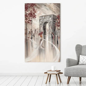 Elegant Paris Canvas Print Elegant Paris Canvas Print wall art product Isabella Karolewicz