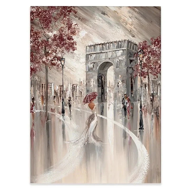 Elegant Paris Canvas Print Elegant Paris Canvas Print wall art product Isabella Karolewicz