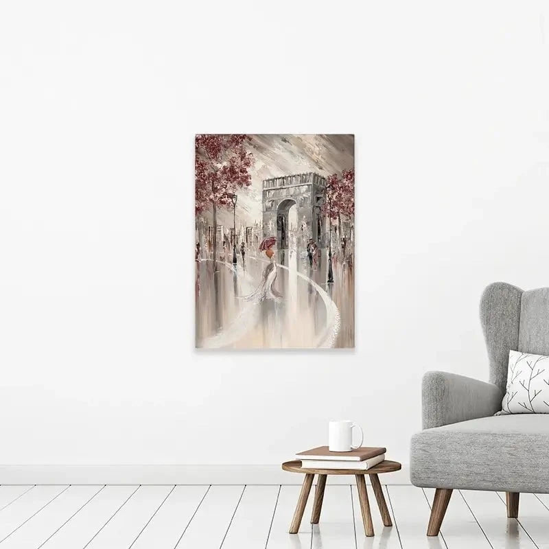 Elegant Paris Canvas Print Elegant Paris Canvas Print wall art product Isabella Karolewicz