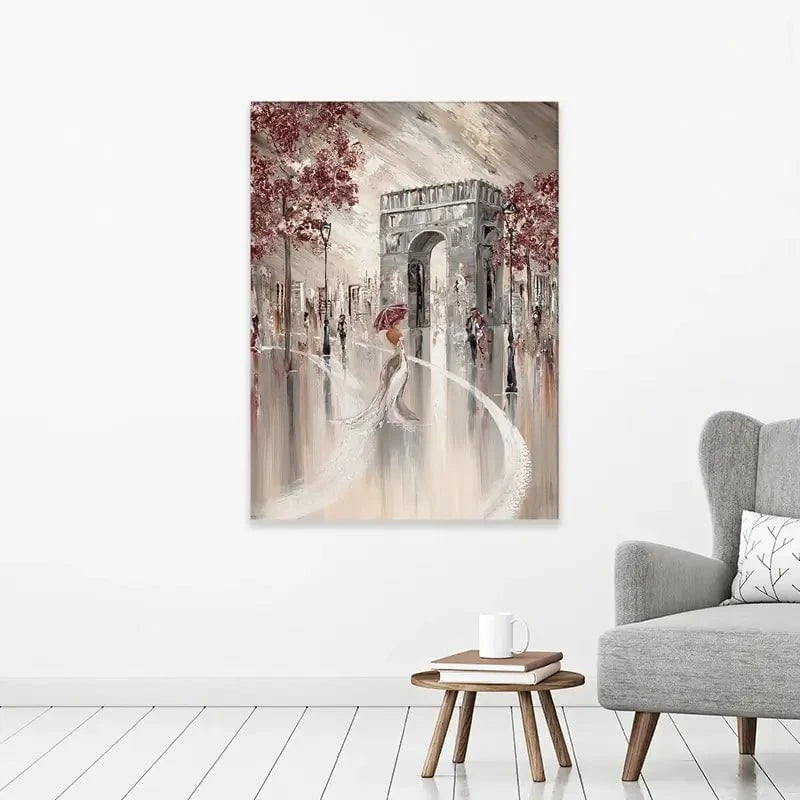 Elegant Paris Canvas Print Elegant Paris Canvas Print wall art product Isabella Karolewicz