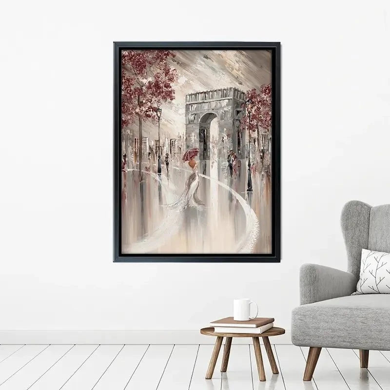 Elegant Paris Canvas Print Elegant Paris Canvas Print wall art product Isabella Karolewicz