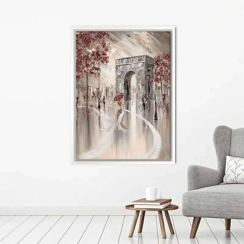 Elegant Paris Canvas Print Elegant Paris Canvas Print wall art product Isabella Karolewicz