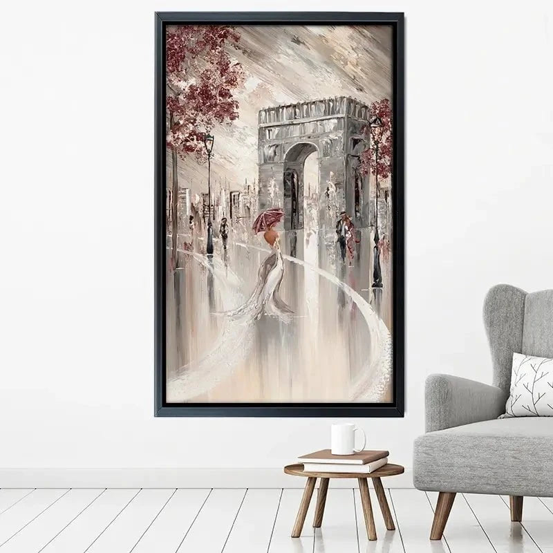 Elegant Paris Canvas Print Elegant Paris Canvas Print wall art product Isabella Karolewicz