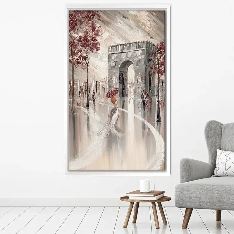 Elegant Paris Canvas Print Elegant Paris Canvas Print wall art product Isabella Karolewicz