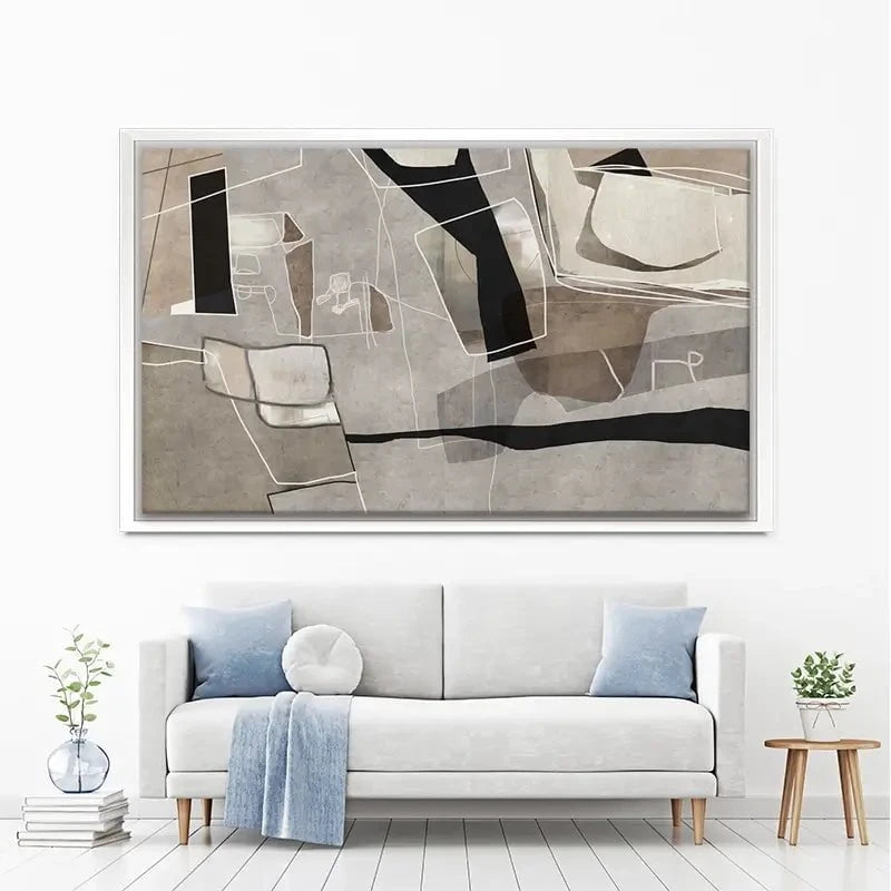 Elements Of Abstraction Canvas Print Elements Of Abstraction Canvas Print wall art product Roberto Moro