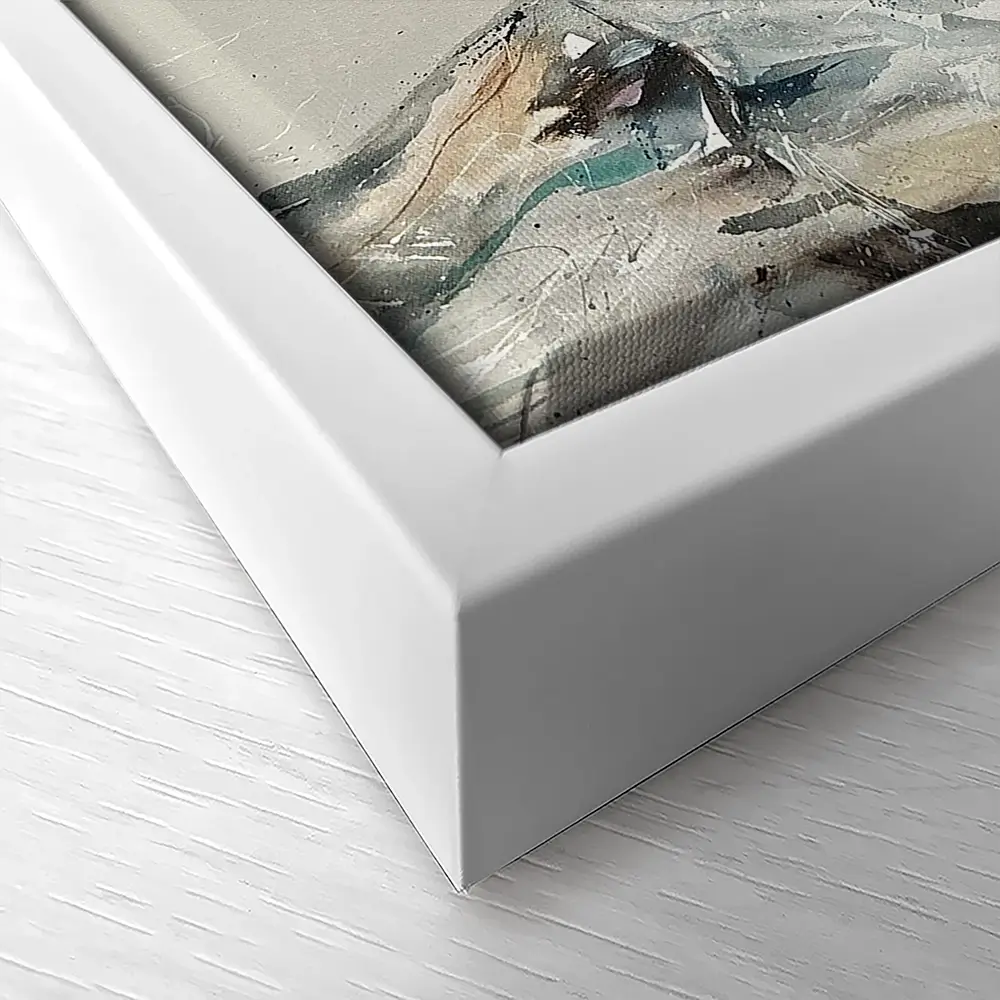 Elephant Bond Canvas Print Elephant Bond Canvas Print wall art product Nicola Jane Rowles