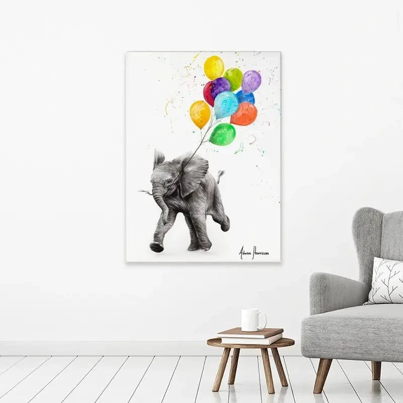 Elephant Freedom Canvas Print Elephant Freedom Canvas Print wall art product Ashvin Harrison