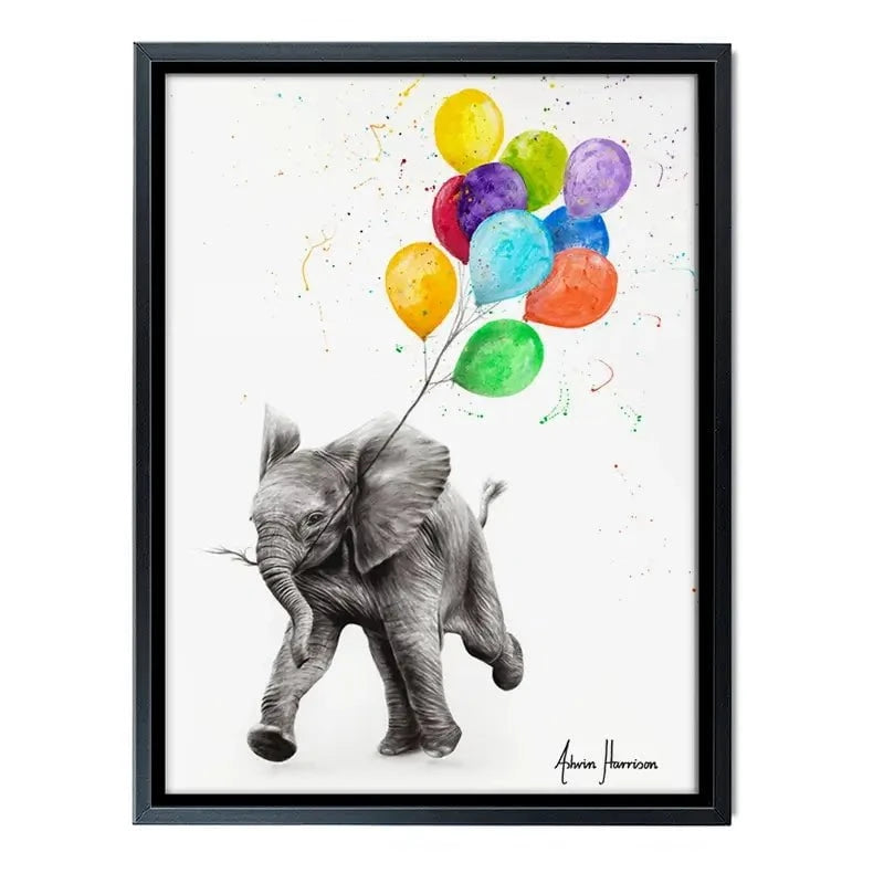 Elephant Freedom Canvas Print Elephant Freedom Canvas Print wall art product Ashvin Harrison