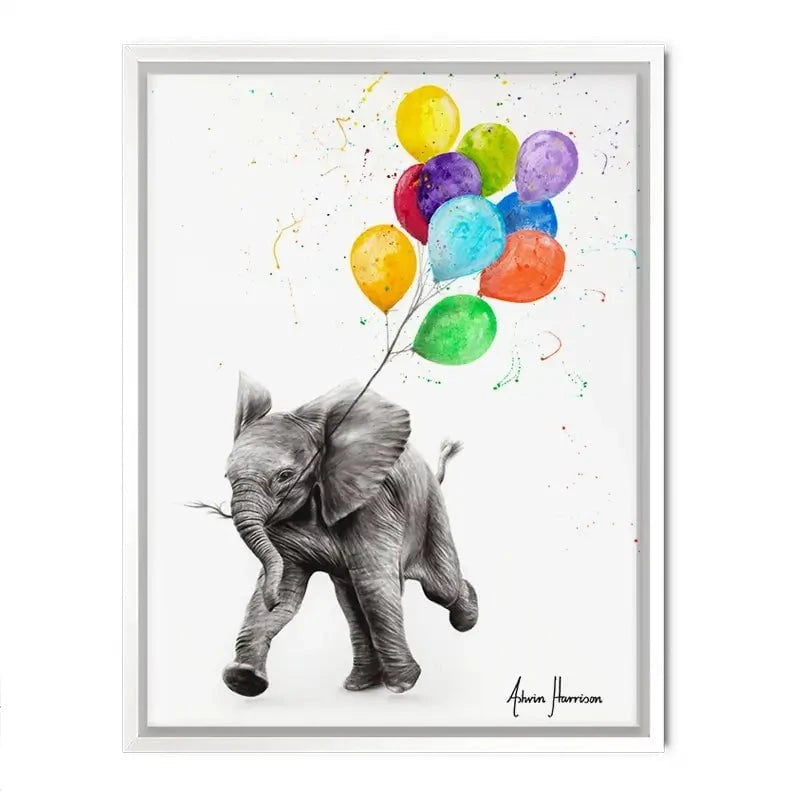 Elephant Freedom Canvas Print Elephant Freedom Canvas Print wall art product Ashvin Harrison