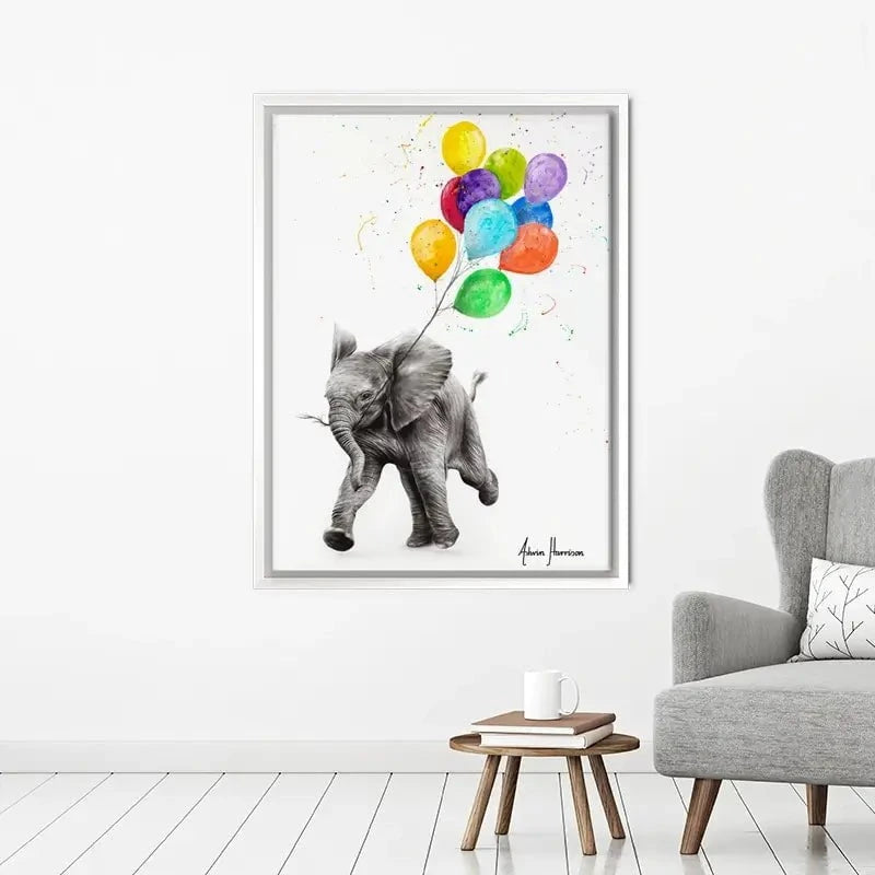 Elephant Freedom Canvas Print Elephant Freedom Canvas Print wall art product Ashvin Harrison