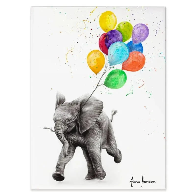 Elephant Freedom Canvas Print Elephant Freedom Canvas Print wall art product Ashvin Harrison