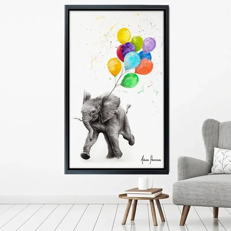 Elephant Freedom Canvas Print Elephant Freedom Canvas Print wall art product Ashvin Harrison