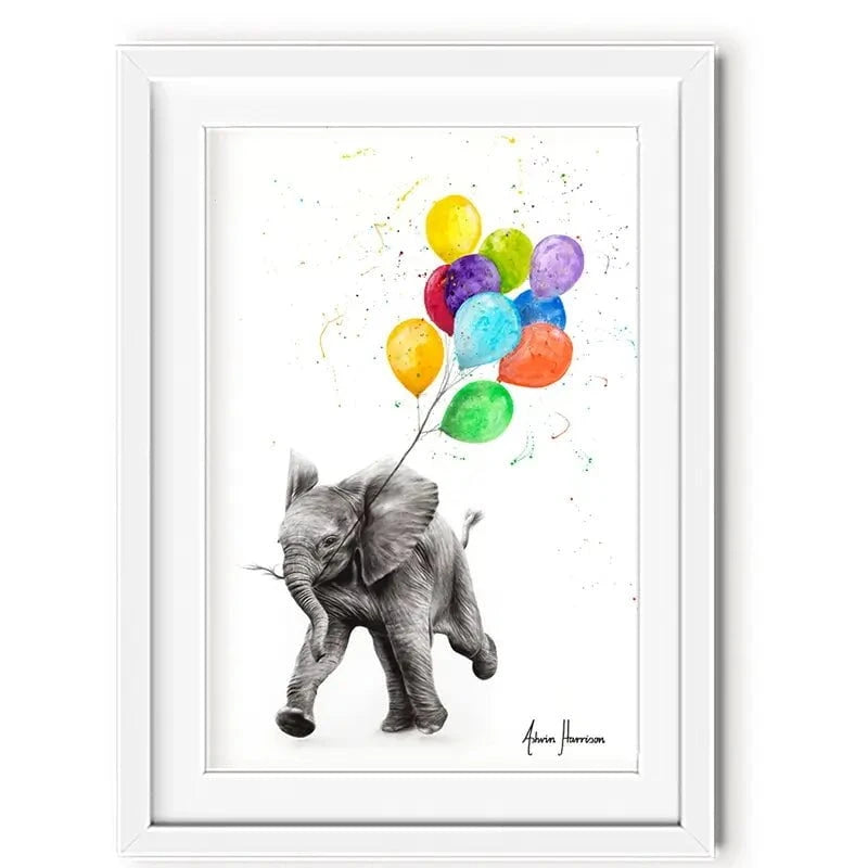 Elephant Freedom Framed Art Print Elephant Freedom Framed Art Print wall art product Ashvin Harrison