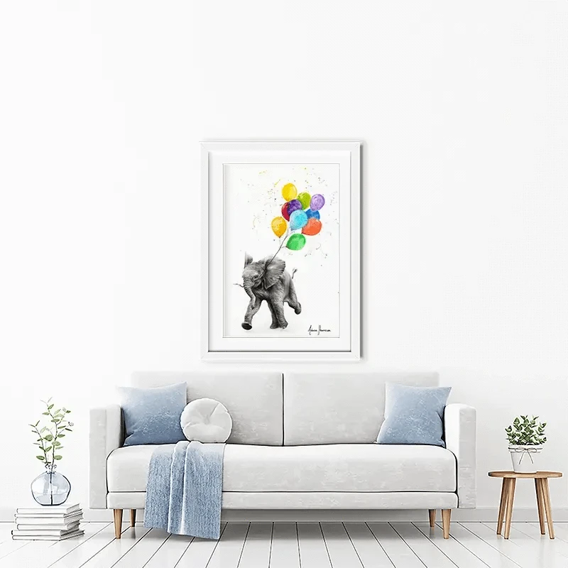Elephant Freedom Framed Art Print Elephant Freedom Framed Art Print wall art product Ashvin Harrison