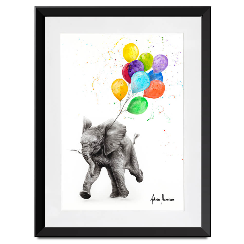 Elephant Freedom Framed Art Print Elephant Freedom Framed Art Print wall art product Ashvin Harrison