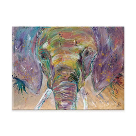 Elephant Splashes Canvas Print Elephant Splashes Canvas Print wall art product Jamie Taylor