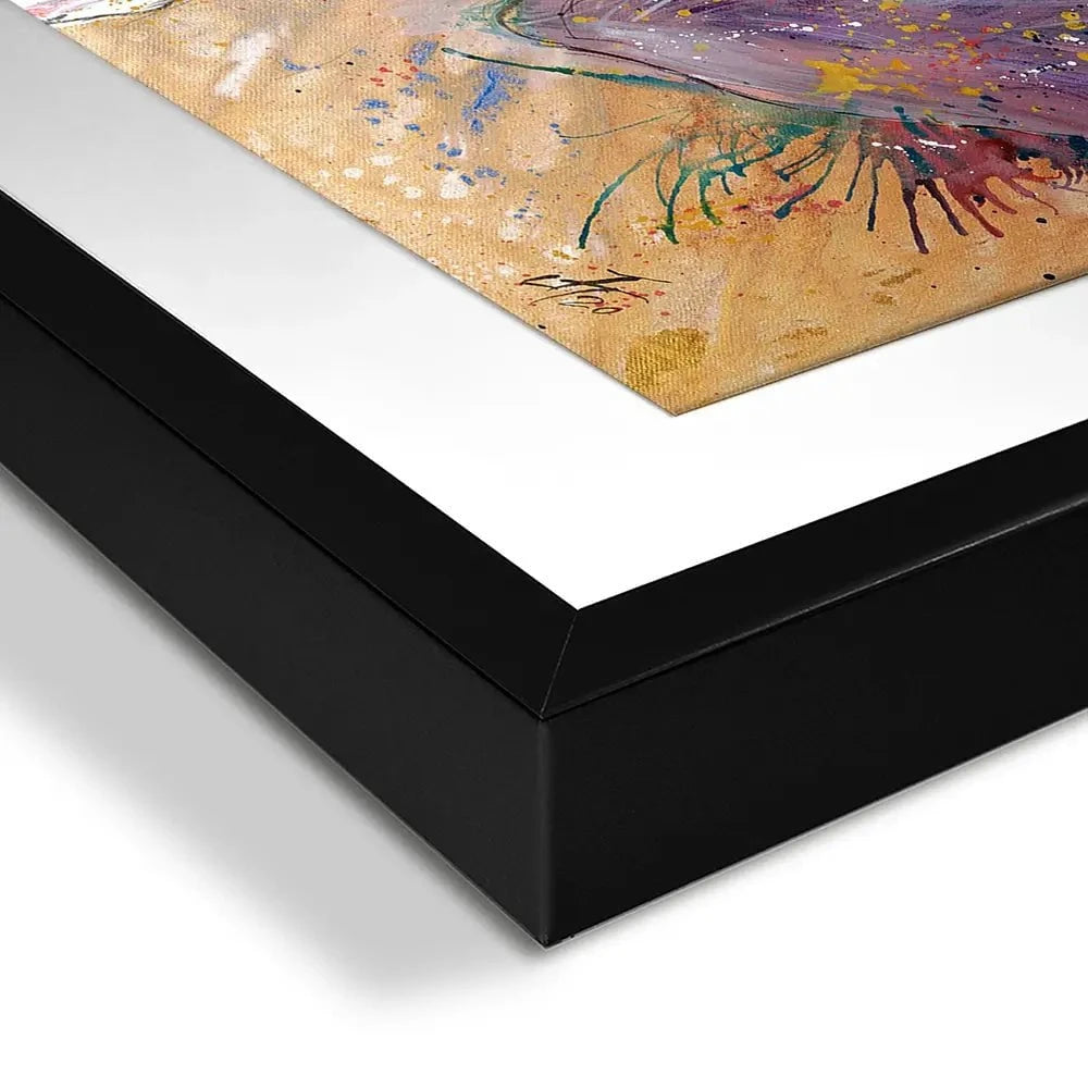 Elephant Splashes Framed Art Print Elephant Splashes Framed Art Print wall art product Jamie Taylor