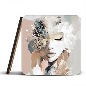 Ellie Bloom Coaster Set Ellie Bloom Coaster Set wall art product Bella Eve