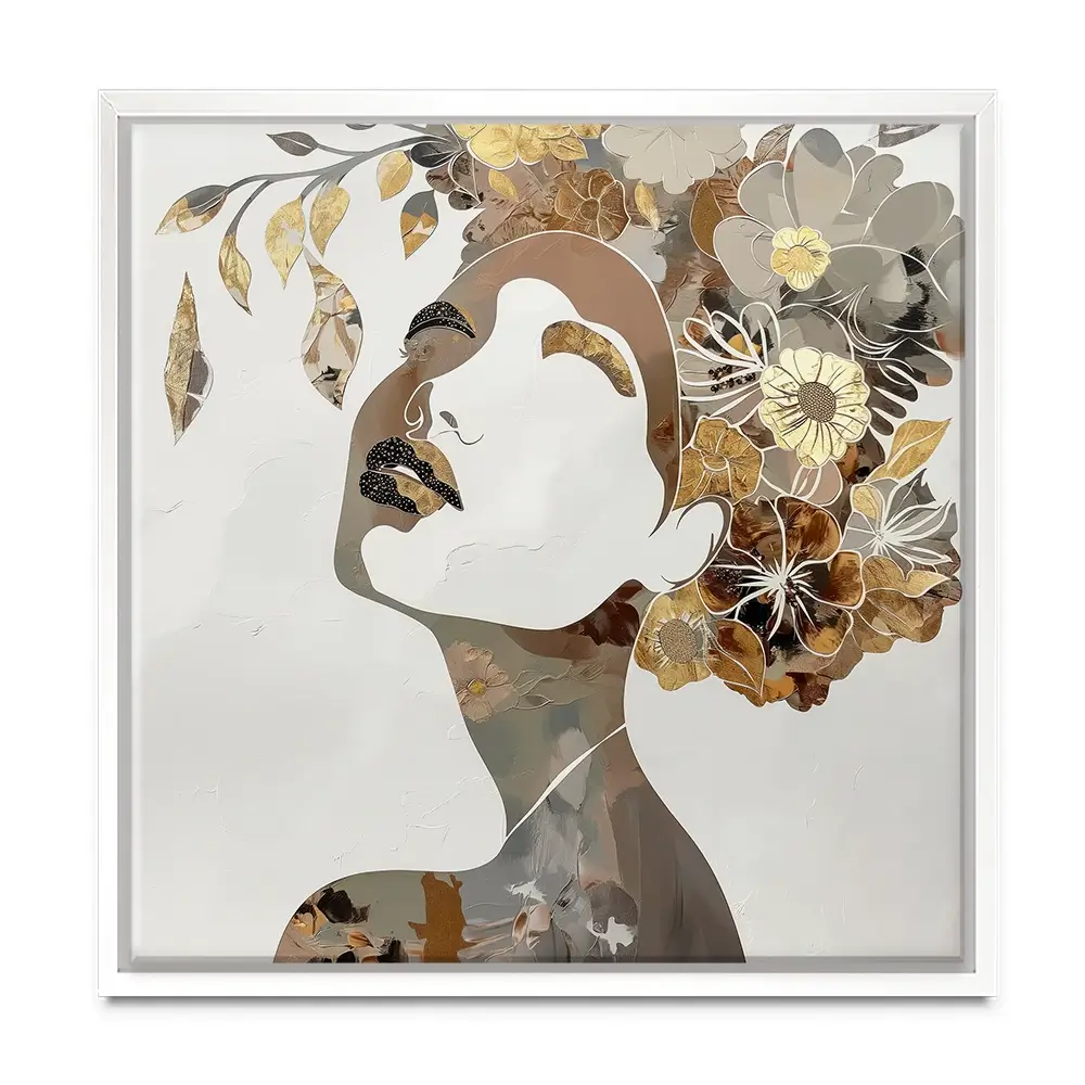Elouise Square Canvas Print Elouise Square Canvas Print wall art product Bella Eve