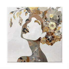 Elouise Square Canvas Print Elouise Square Canvas Print wall art product Bella Eve