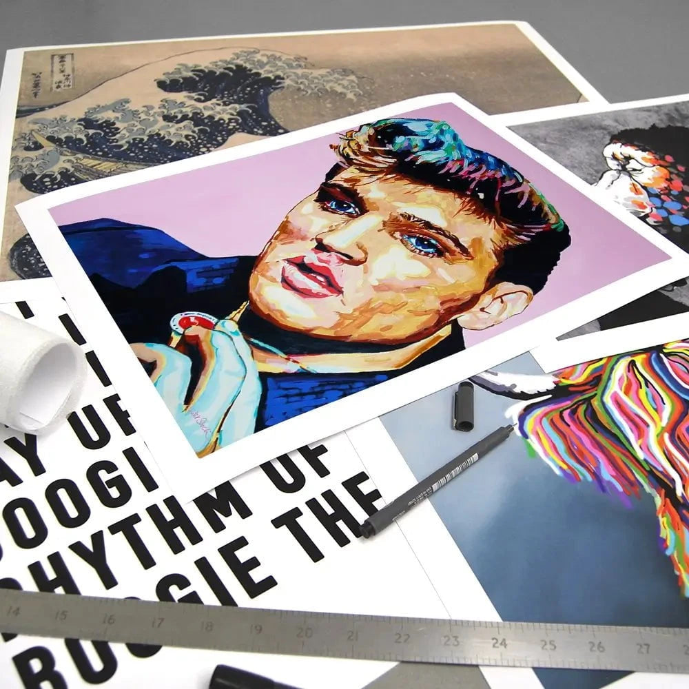 Elvis Art Print Elvis Art Print wall art product Juliet Stockton