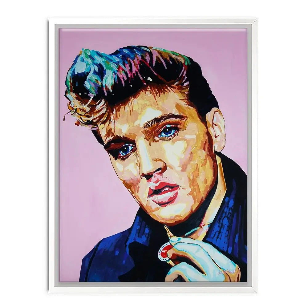 Elvis Canvas Print Elvis Canvas Print wall art product Juliet Stockton