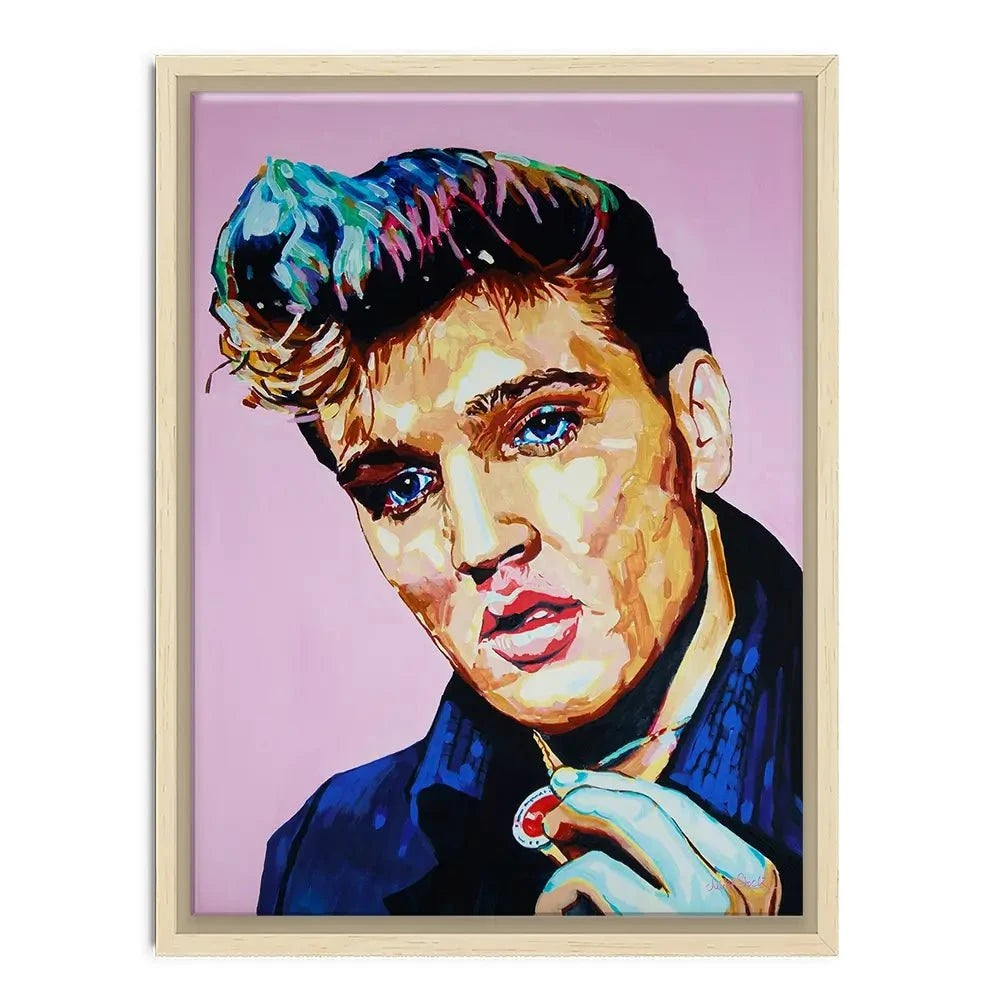 Elvis Canvas Print Elvis Canvas Print wall art product Juliet Stockton