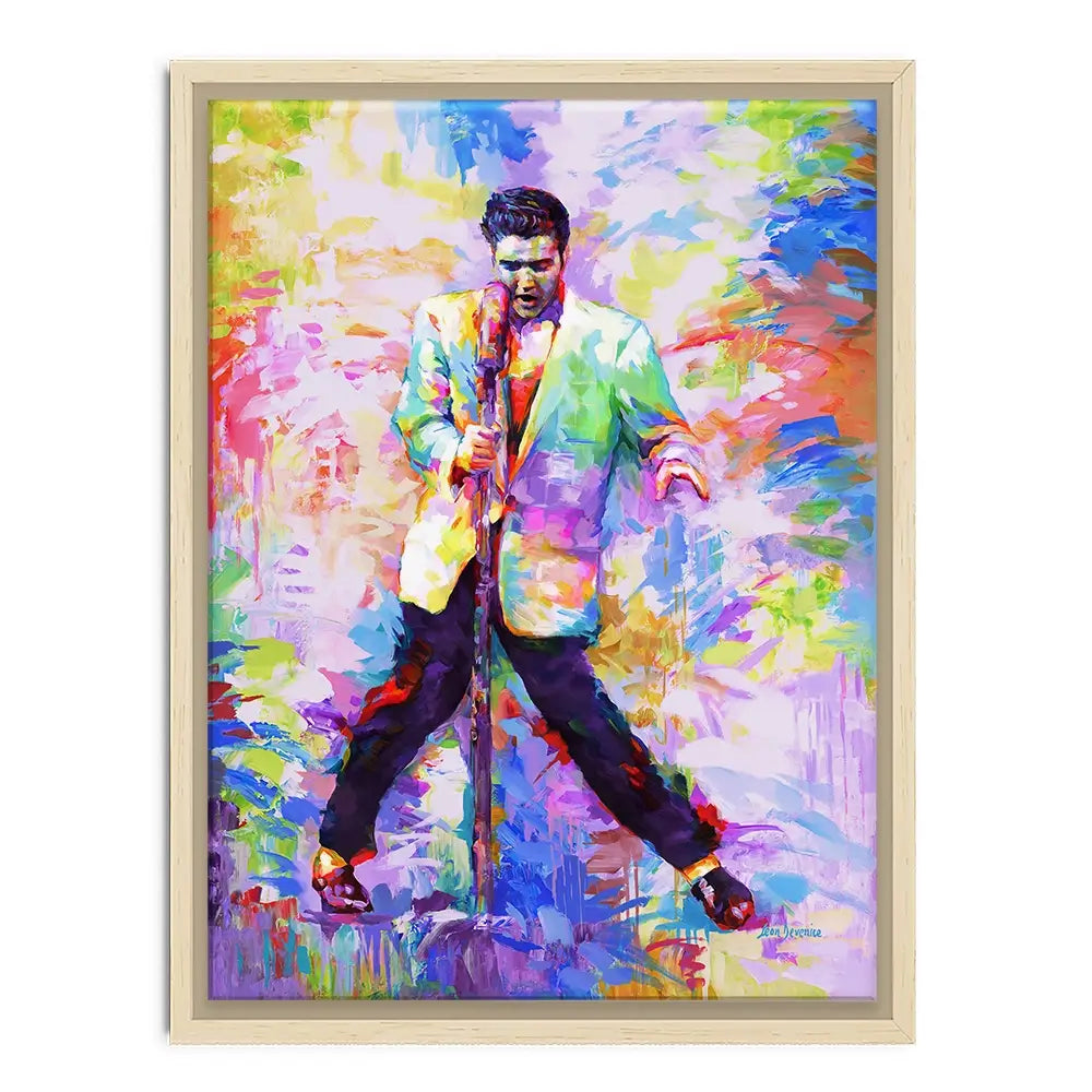 Elvis Presley Canvas Print Elvis Presley Canvas Print wall art product Leon Devenice