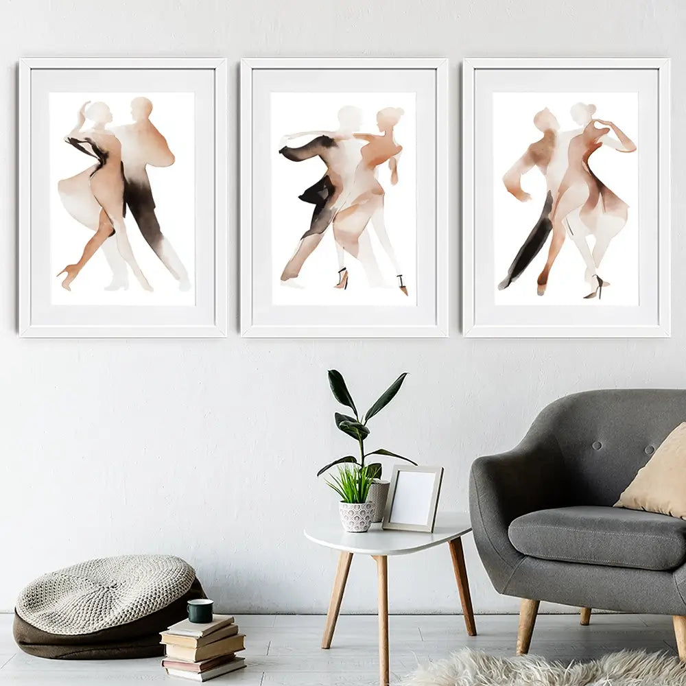 Embrace Framed Art Print Trio Embrace Framed Art Print Trio wall art product Svetlana Aleynikova