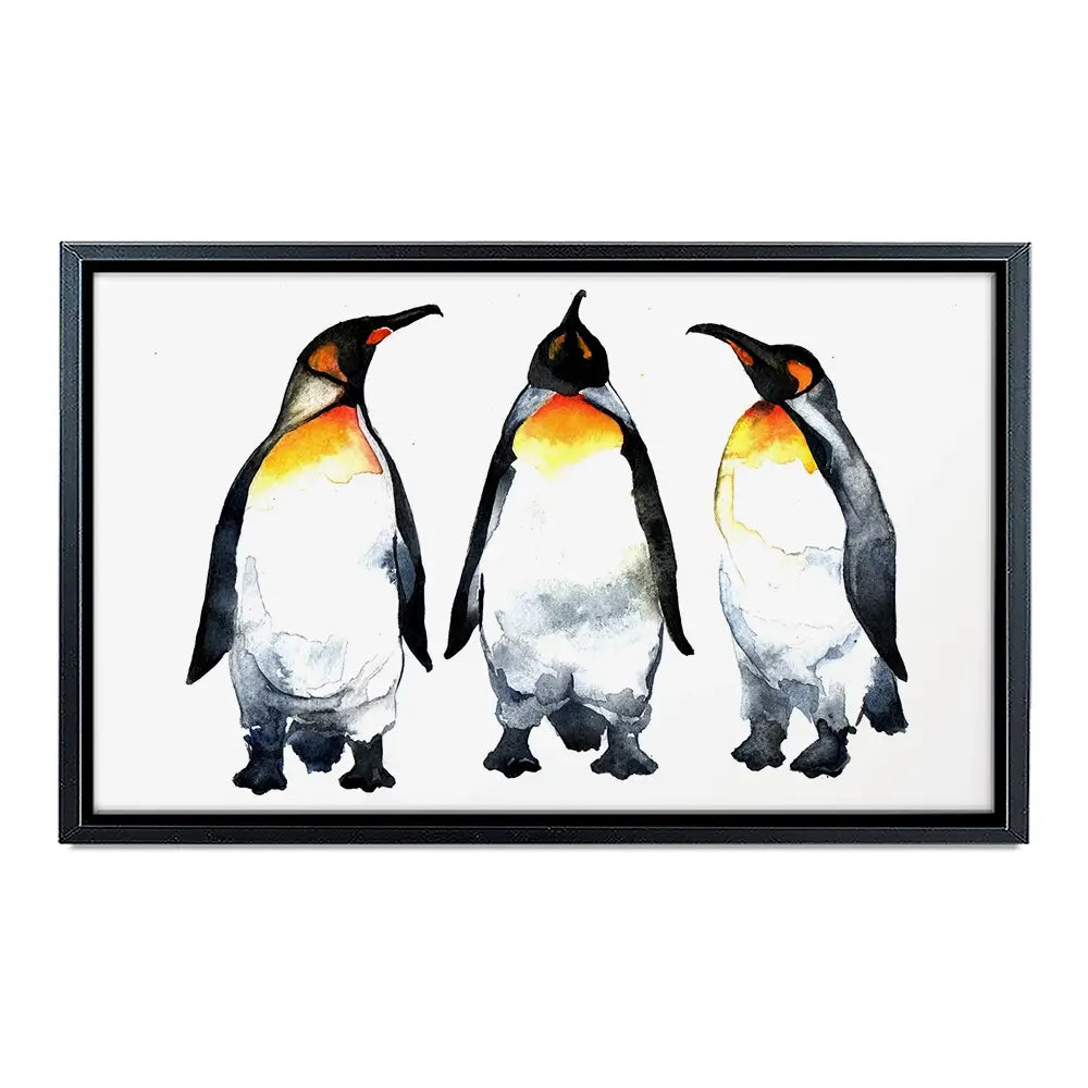 Emperor Penguins Canvas Print Emperor Penguins Canvas Print wall art product Kovaleva Galina / Shutterstock