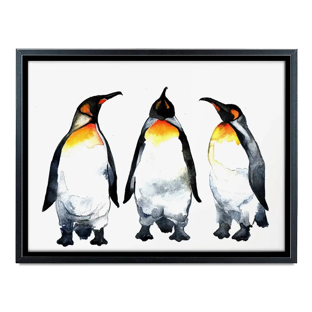 Emperor Penguins Canvas Print Emperor Penguins Canvas Print wall art product Kovaleva Galina / Shutterstock