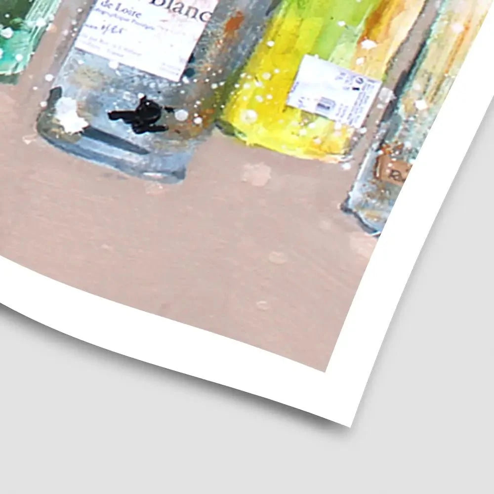 Empty Bottles Art Print Empty Bottles Art Print wall art product Studio Paint-Ing