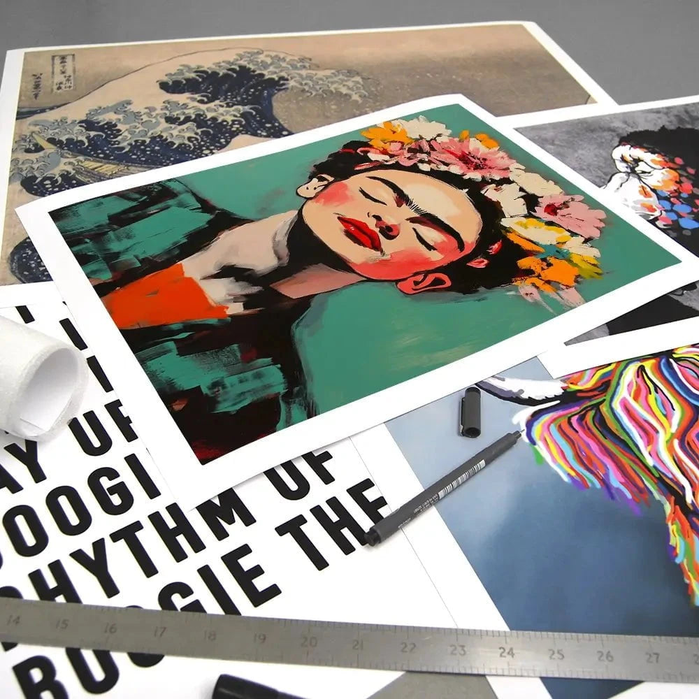 Enjoying Frida Art Print Enjoying Frida Art Print wall art product Treechild