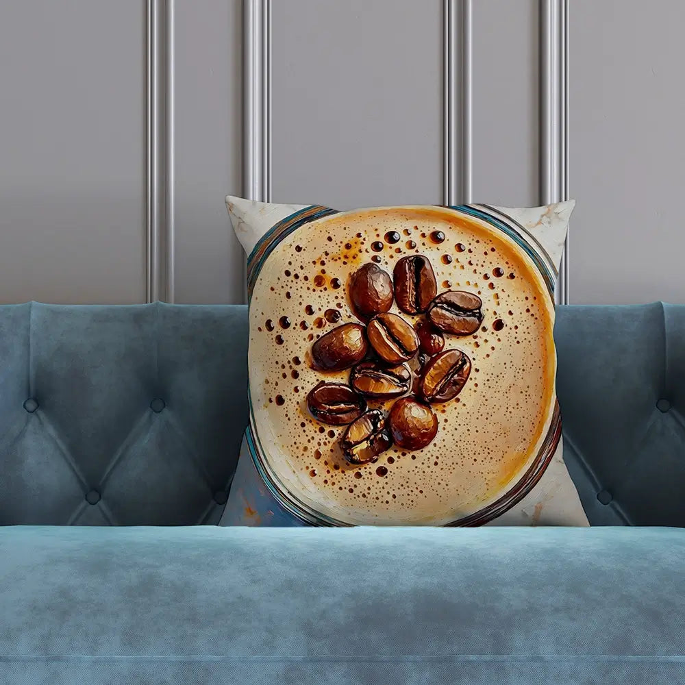 Espresso Martini Cocktail Cushion Espresso Martini Cocktail Cushion wall art product David Alexander Elder