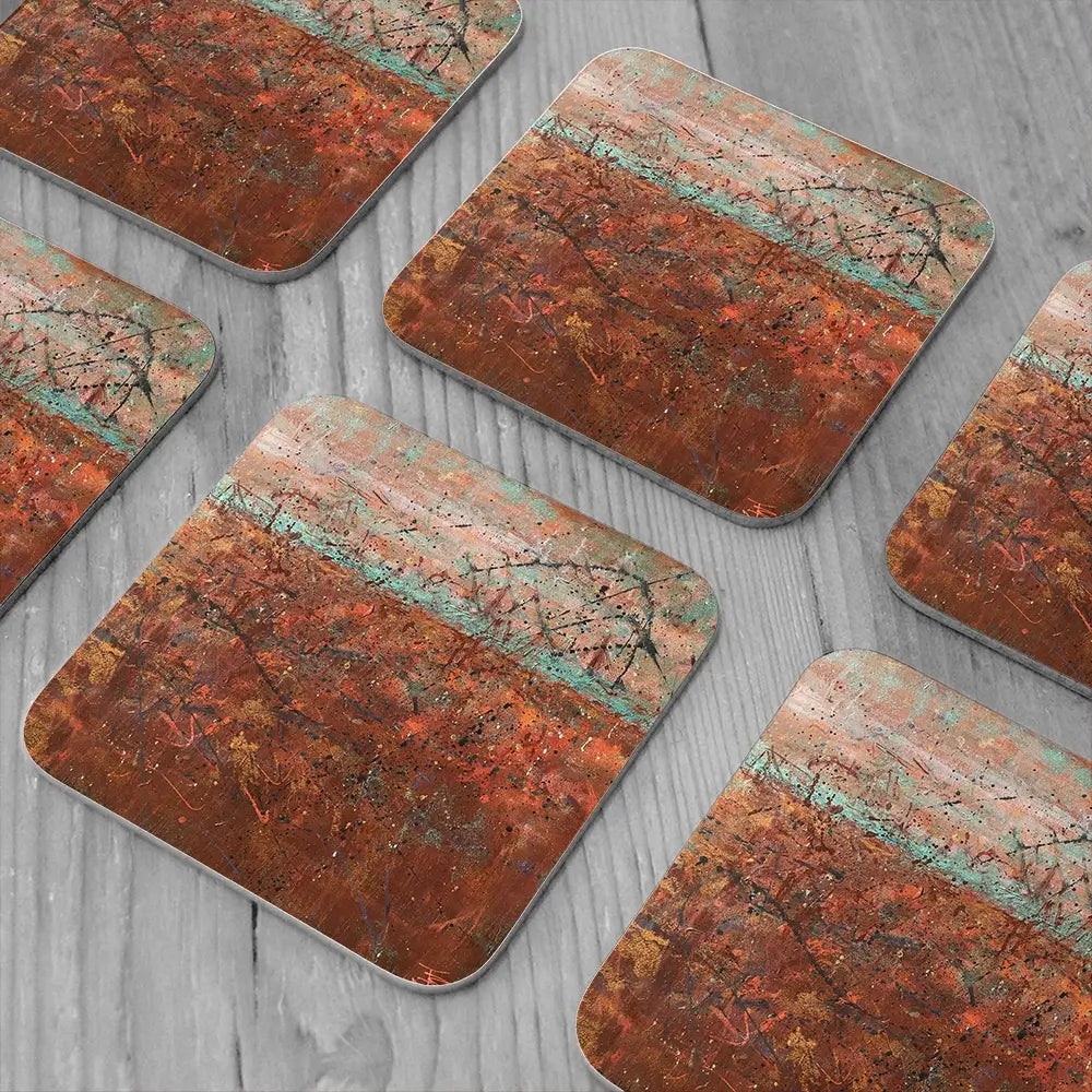 Essence Of Time Coaster Set Essence Of Time Coaster Set wall art product Jane Brookshaw