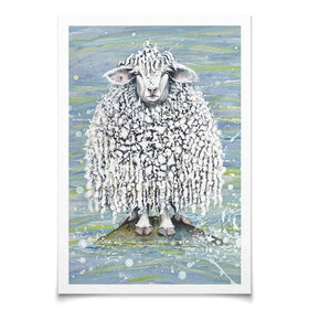 Ethel's Seaside Visit Art Print Ethel's Seaside Visit Art Print wall art product Maggie Vandewalle - Independent
