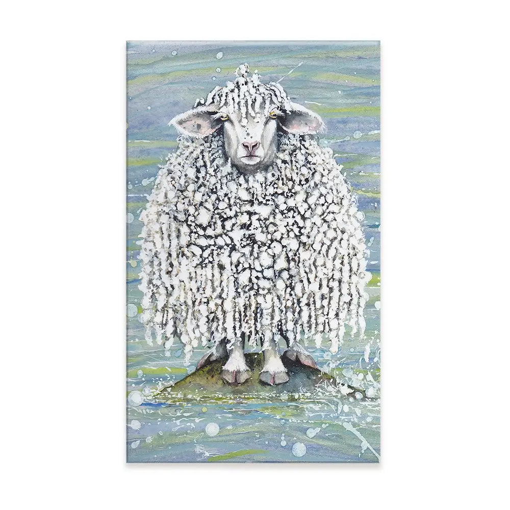 Ethel's Seaside Visit Canvas Print Ethel's Seaside Visit Canvas Print wall art product Maggie Vandewalle - Independent