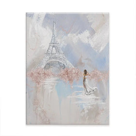 Ethereal Bliss, Paris Canvas Print Ethereal Bliss, Paris Canvas Print wall art product Isabella Karolewicz