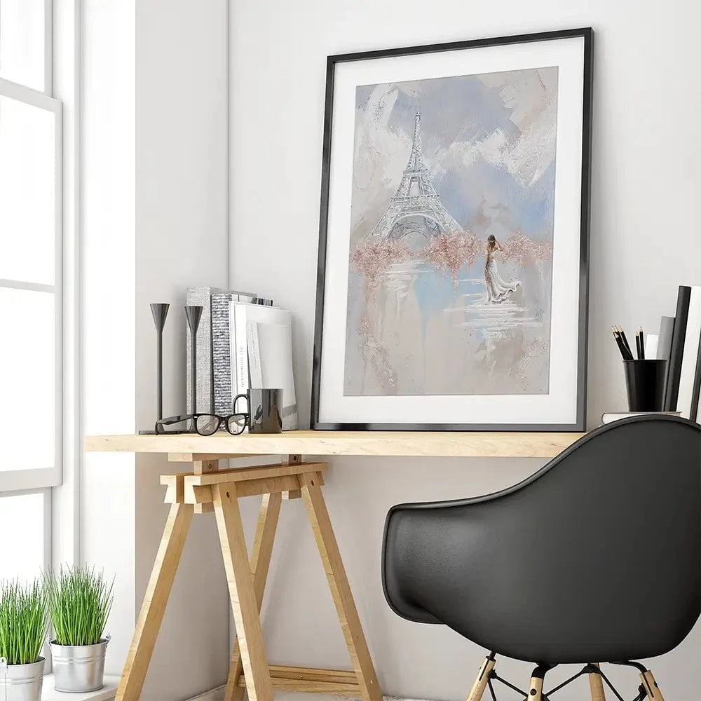 Ethereal Bliss, Paris Framed Art Print Ethereal Bliss, Paris Framed Art Print wall art product Isabella Karolewicz