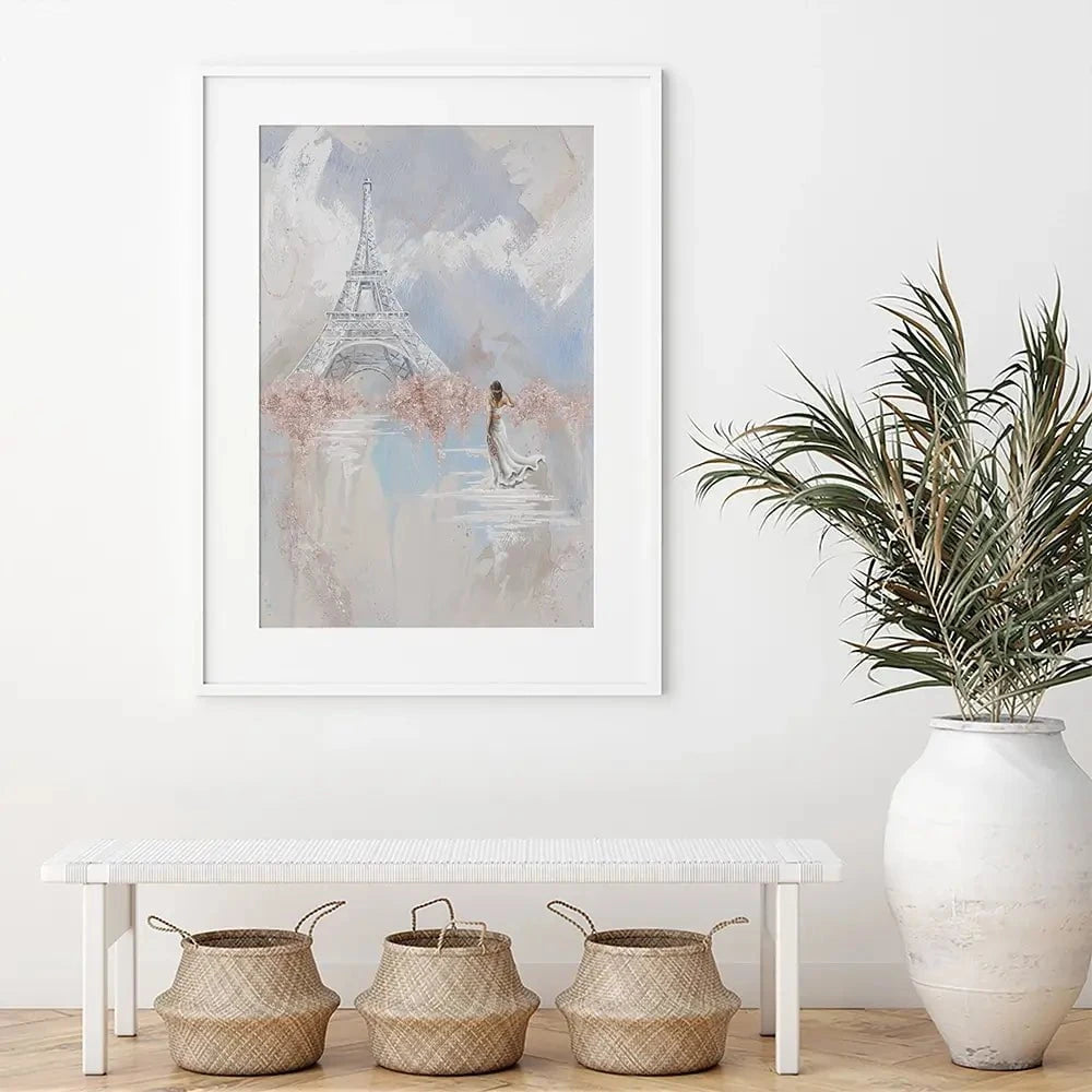 Ethereal Bliss, Paris Framed Art Print Ethereal Bliss, Paris Framed Art Print wall art product Isabella Karolewicz