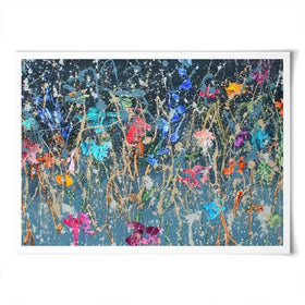 Evening Flowers Art Print Evening Flowers Art Print wall art product Studio Paint-Ing