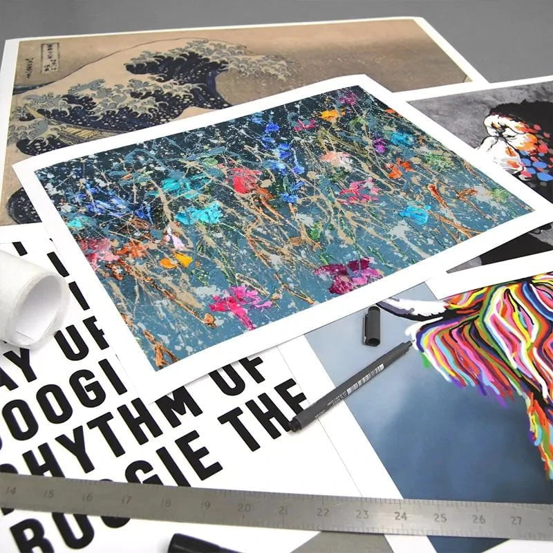 Evening Flowers Art Print Evening Flowers Art Print wall art product Studio Paint-Ing